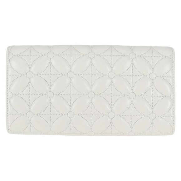 LOUIS VUITTON Flower Portefeuille Capsine Wallet White M11417 LV Auth ac3766SAM - Picture 3 of 16